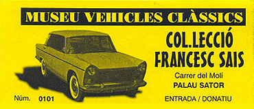 Museu de Vehicles Clàssics, Palau Sator